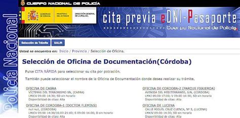 cita dni cabra|Oficina DNI Cabra